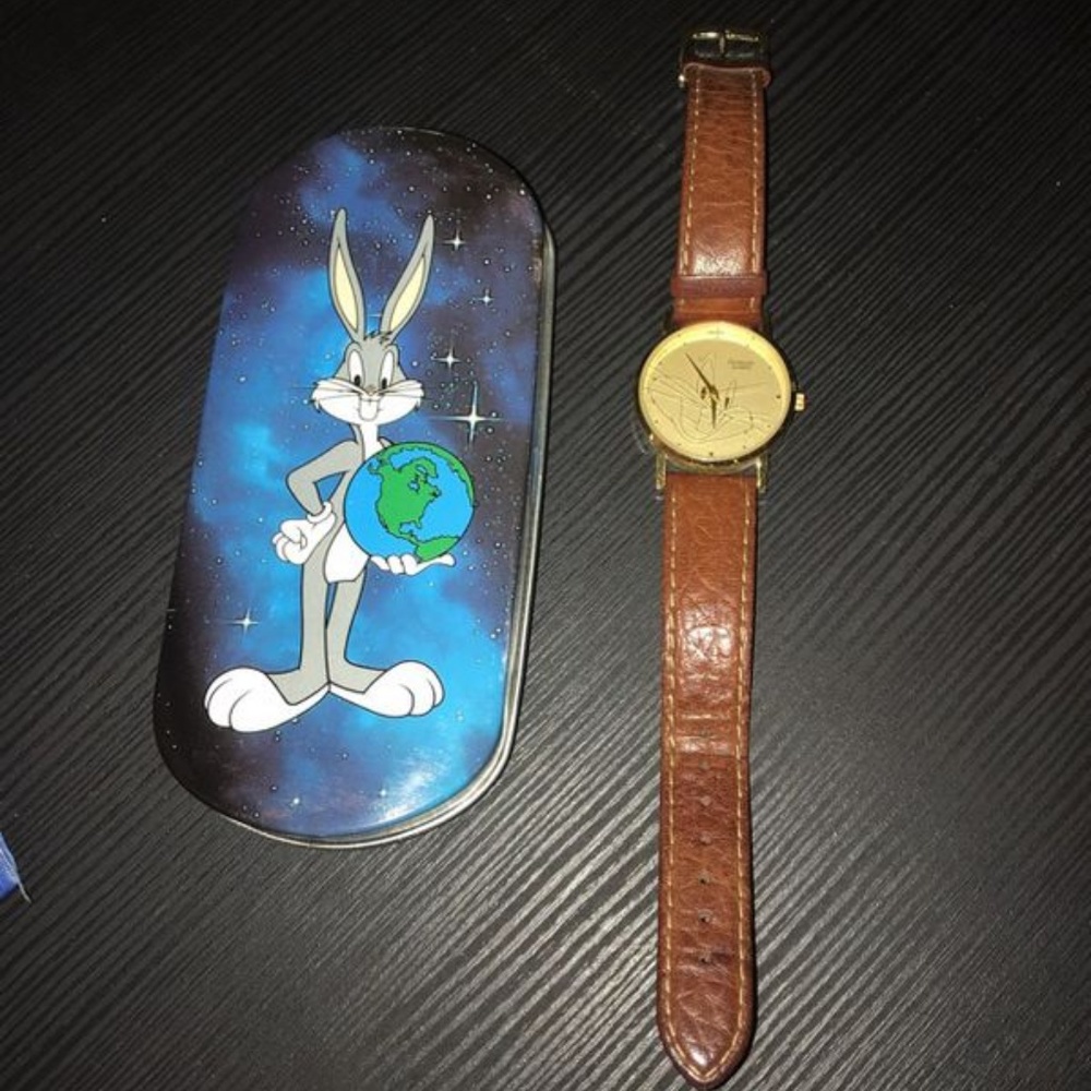 Vintage Warner Bros Bugs Bunny Watch 1993
